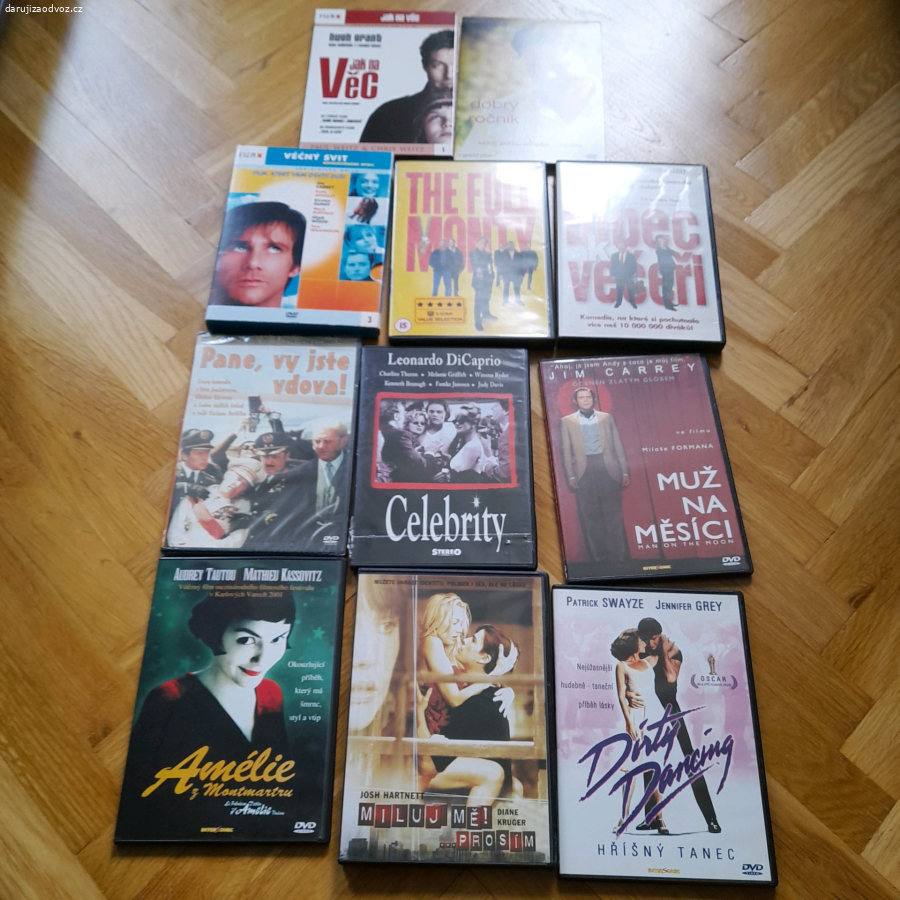11x DVD s filmy