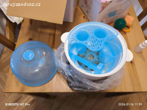 2 sterilizátory lahví