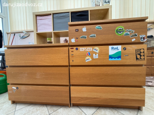 2 x komoda Malm Ikea