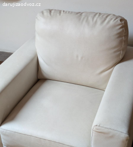 2x Křesla z umělé kůže