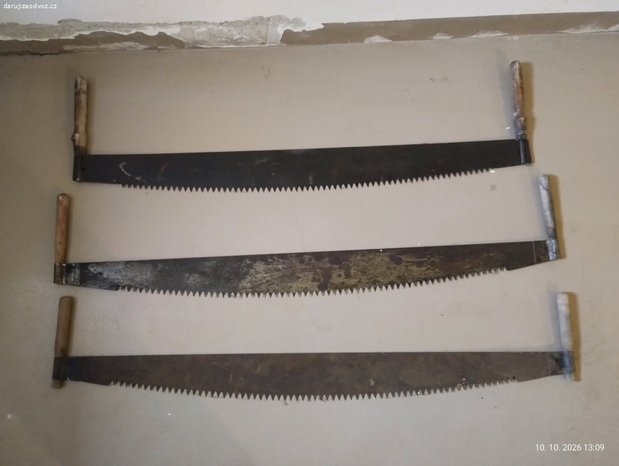 3x pila "kaprovka" 2x rámová