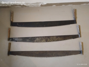 3x pila "kaprovka" 2x rámová