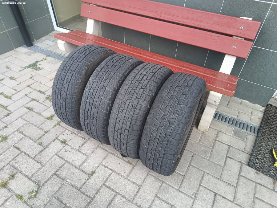 4x kola s celeročními pneu 185/60 r15