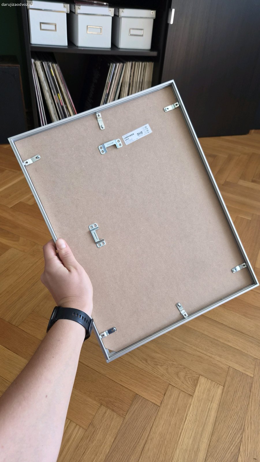 4x kovové IKEA rámečky. 41 x 31 cm