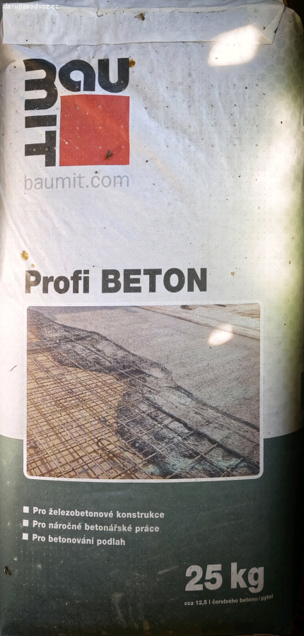 4x pytel betonu