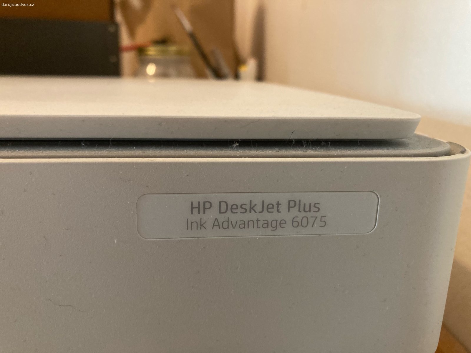 A4 tiskárna- HP DeskJet Plus. Tiskárna a skener, max rozměr A4, menší rozměry tisku viz foto. plně funkční.