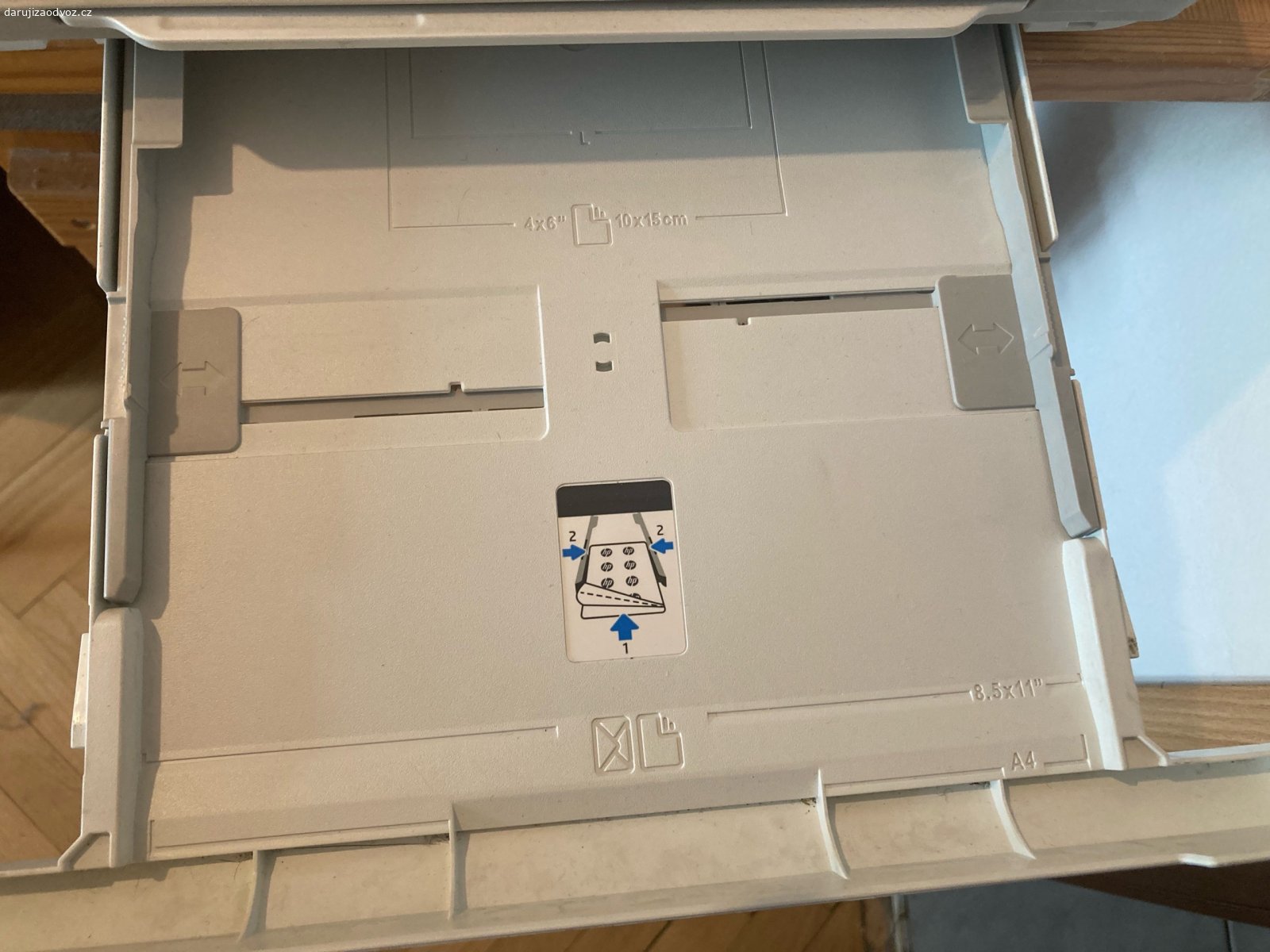 A4 tiskárna- HP DeskJet Plus. Tiskárna a skener, max rozměr A4, menší rozměry tisku viz foto. plně funkční.