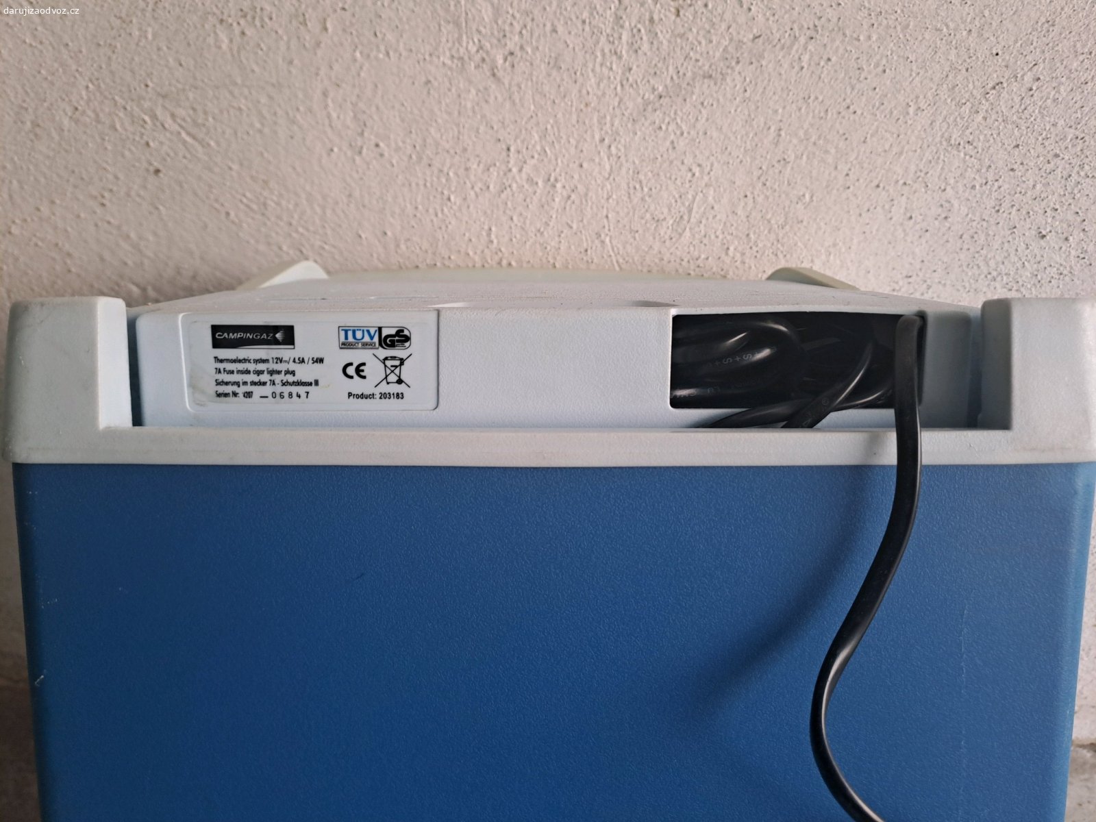 Autolednička-REZERVACE. Přenosná autolednice na 12V.