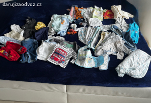 Balík dětského oblečení 52-68vel
