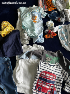 Balík dětského oblečení 52-68vel