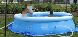 Bazén šmoulí hrnec