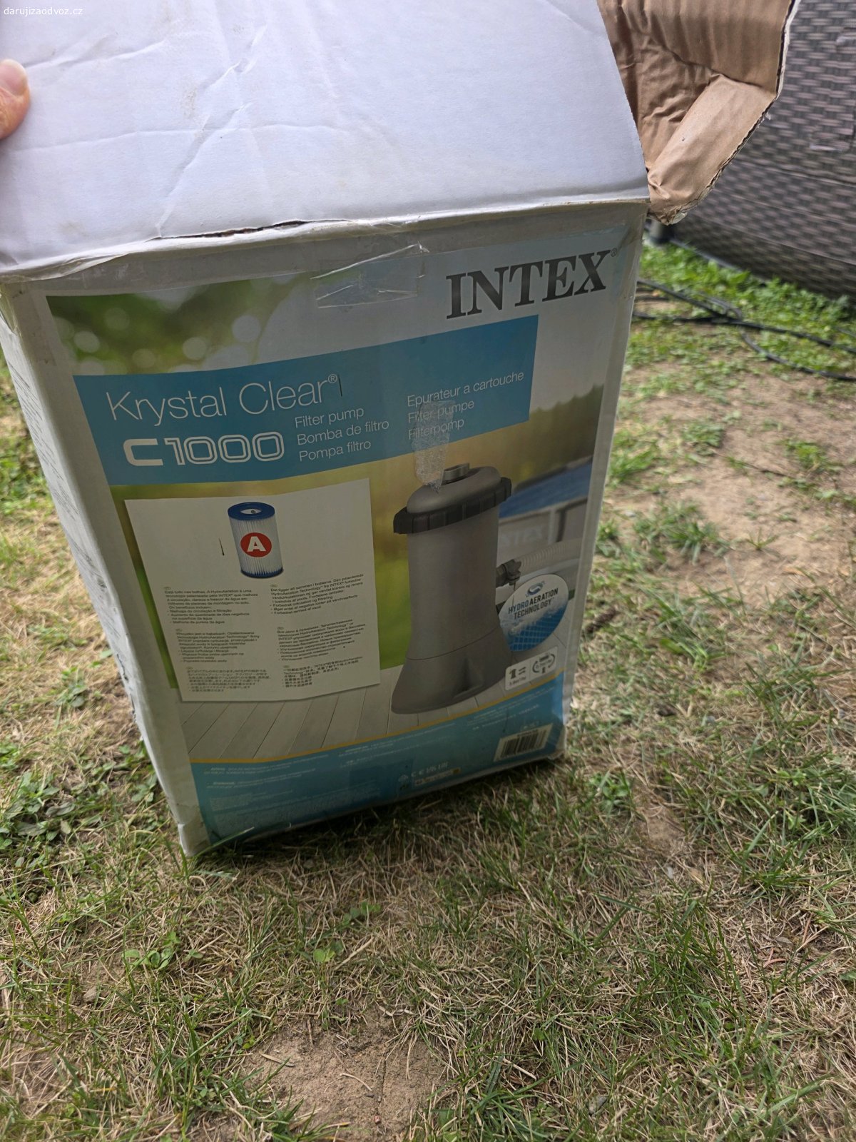 bazénový filtr c1000. Měl by fungovat. Máme v krabici dva, jeden se kupoval myslím proto, že druhý dosloužil. Dobrý k malému bazénu. Předání v Sulicích