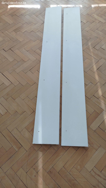 bílý parapet MDF 208 x 25 cm