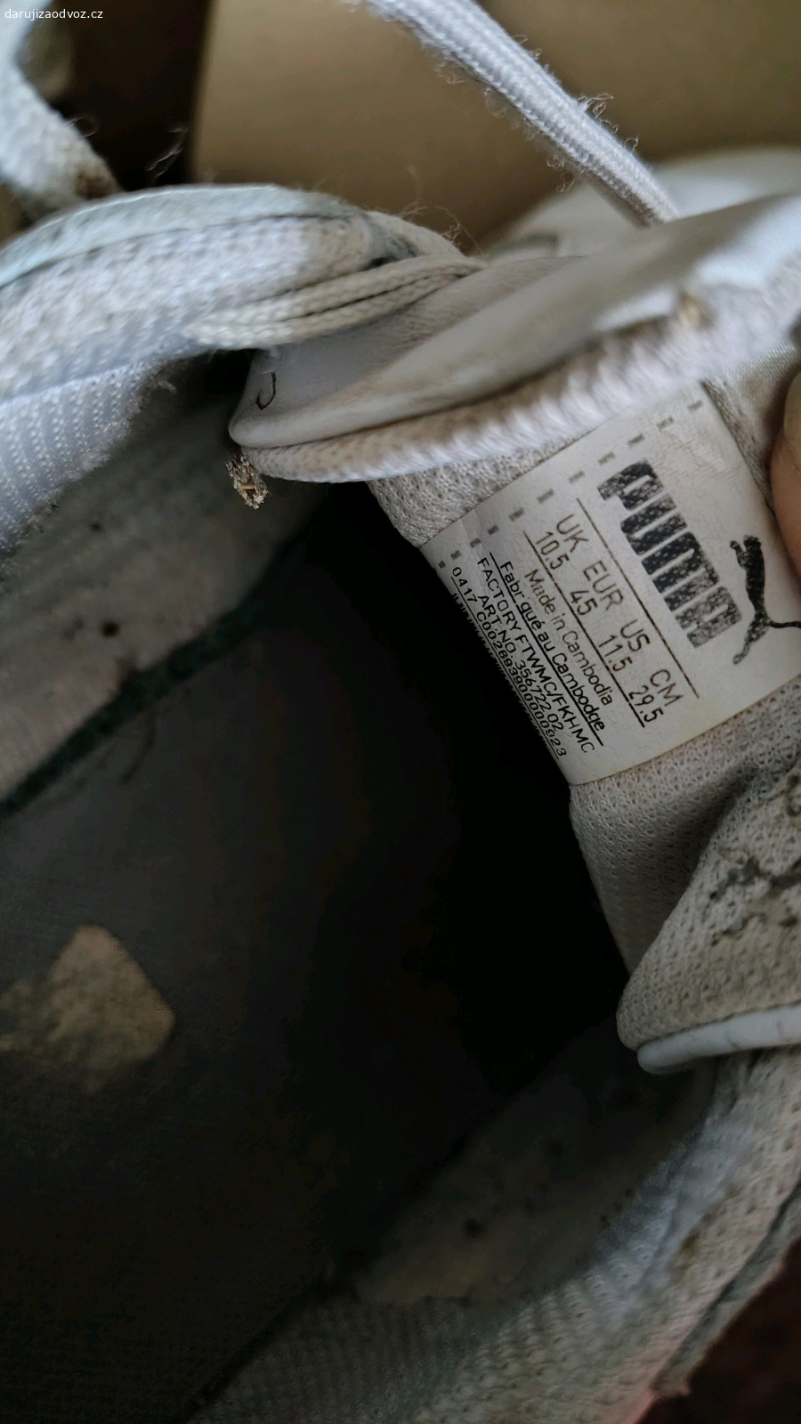 boty Puma 45 na donošení. boty Puma 45