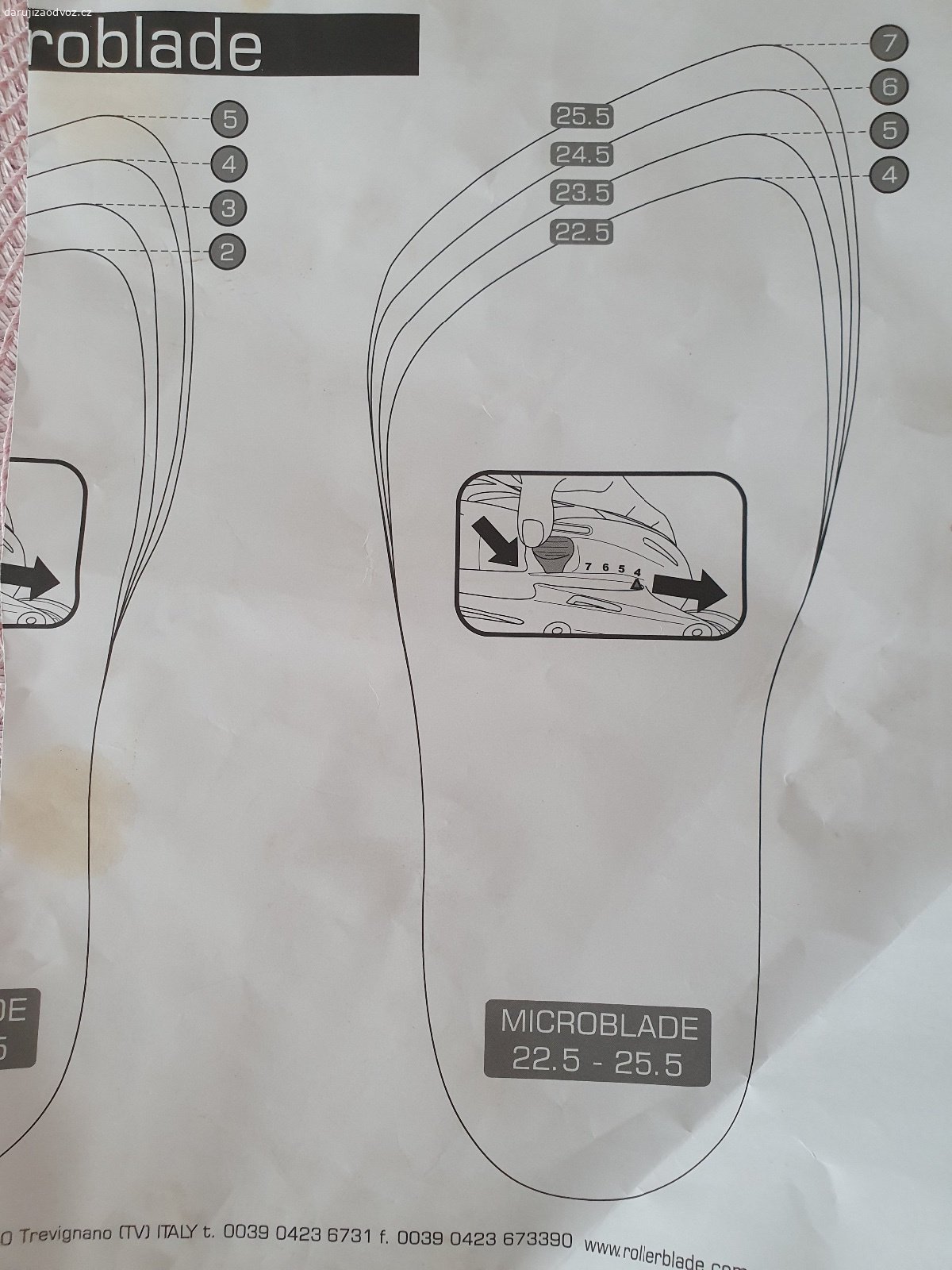 Brusle koleckove ROLLERBLADE - natahovaci. Daruji zachovale malo pouzivane unisex koleckove brusle vel. 22.5 - 25.5
Za 2ks nealko pivo Cool grep :)
Dekuji,
Martina