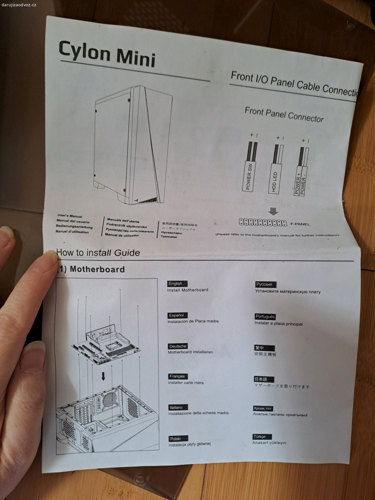 Case na PC Cylon Mini. Za odvoz a čokoládu značkový case na PC, novy, nepoužitý, jen pár let ležel v krabici. Osobní odběr Nusle. Pište sms/WhatsApp, maily nestíhám, díky.