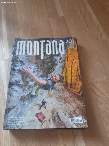 Časopis Montana. Daruji za odvoz Horolezecký časopis Montana, čísla 197-202 (rok 2022).