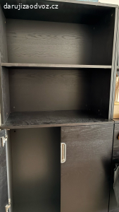 Černá skříň IKEA 2x Praha 9