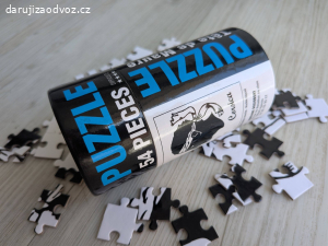 Černobílé puzzle 54 dílků