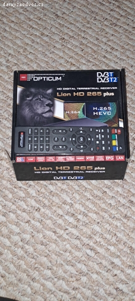 dálkový ovladač. k settopboxu Opticum Lion HD 265
skoro nový s krabičkou