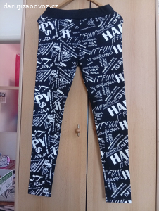 Dámské legíny teplejší vel XXL/XXXL