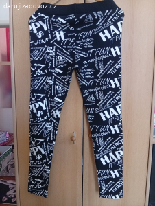 Dámské legíny teplejší vel XXL/XXXL