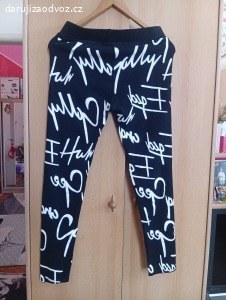 Dámské legíny teplejší vel XXL/XXXL