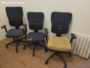 Darujeme kancelářské židle 5ks
