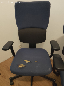 Darujeme kancelářské židle 5ks