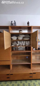 Retro obývací stěna