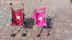 DARUJI 2x kočárek pro panenky
