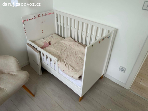 Daruji dětskou postýlku vc. matrace