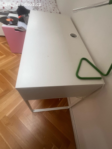 daruji detsky bily psaci stul