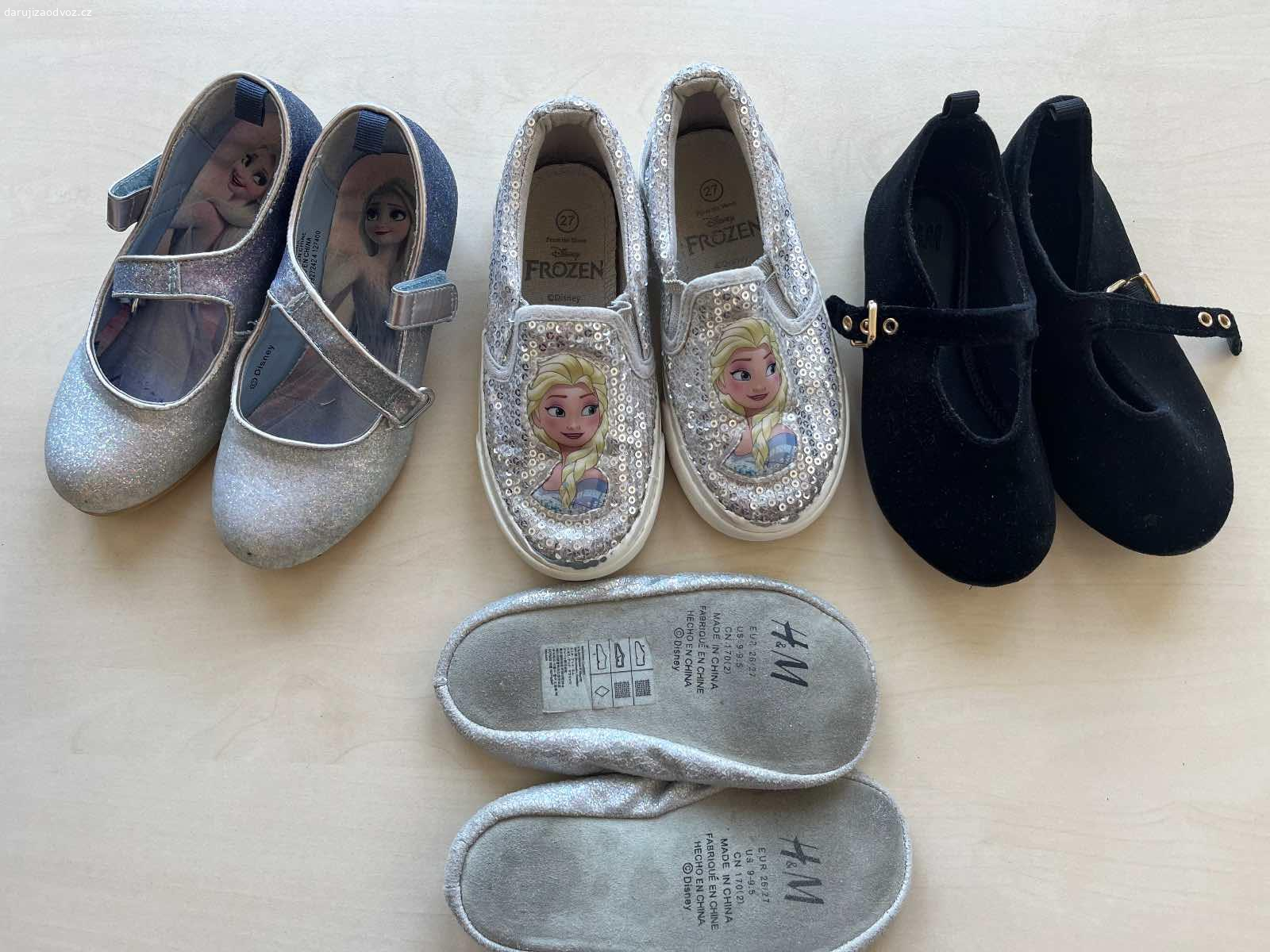 Daruji divci botičky vel.27. Různé boticky pro slecnu. Vel. 27
Mohu i zaslat. Jen celek ne jednotlive.
K vyzvednuti v Michli po - ct, 9-16 hod!