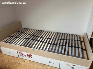 Daruji dve detske postele s úložným prostorem