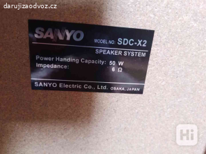 Daruji dvě reprobedny Sanyo