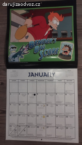 Daruji Futurama kalendář