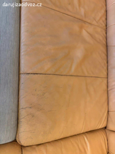 Daruji koženou sedačku