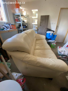 Daruji Kožený gauč