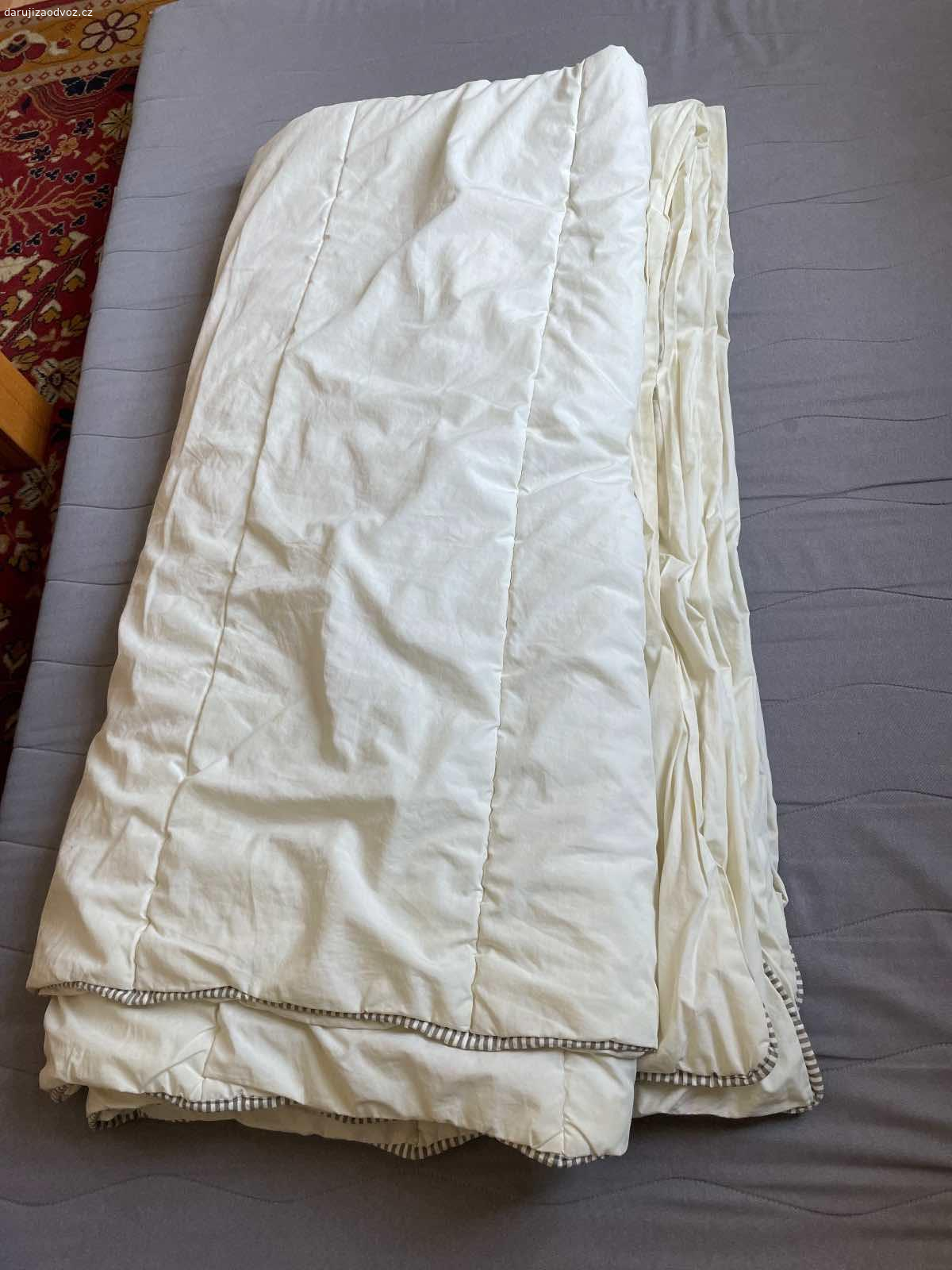 Daruji matraci 140x200cm a deku. Dobrý den, daruji matraci Sultan IKEA 
140x200cm a deku na dvoulůžko. 
Vyzvednutí na Praze 2