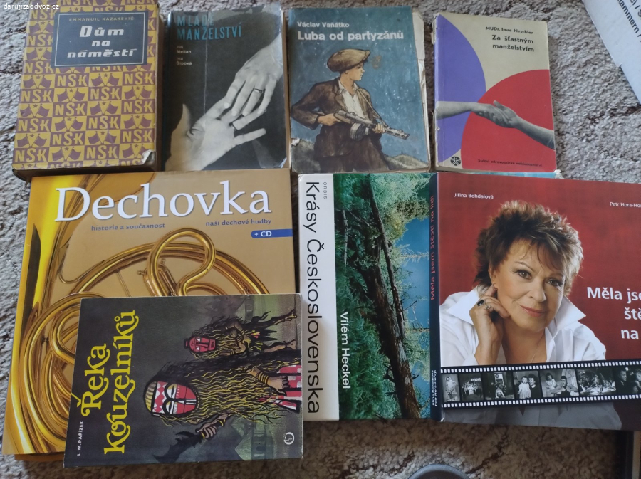 Daruji mix starších knih