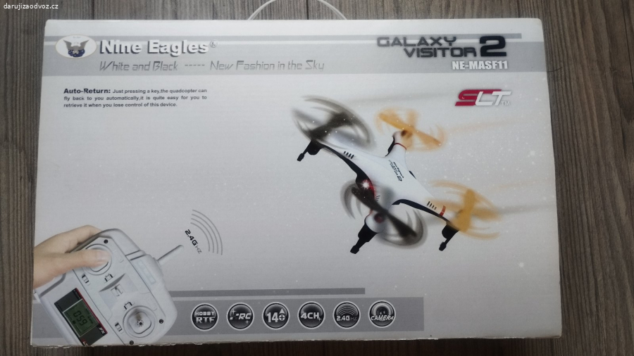 Daruji nefunkční dron Galaxy Visitor 2