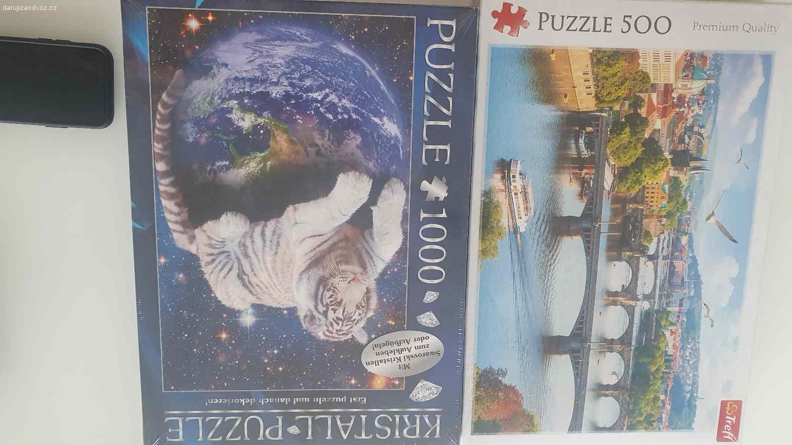 Daruji nové puzzle. Daruji nove puzzle za odvoz