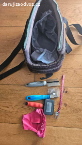 Daruji oblečení, česání a tašku na převoz