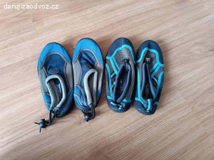 Rezervace Daruji ploutve a boty do vody pro děti