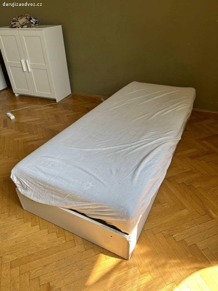Daruji postel 80x190 cm. Daruji postel s úložným prostorem, 80x190 cm