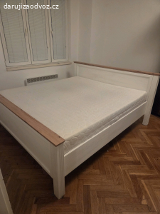Daruji postel s matrací a rošty