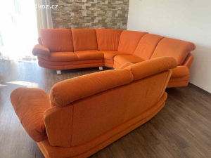 Daruji rohovou sedací soupravu + dvousedák