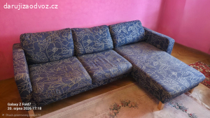 Daruji rohovou sedačku