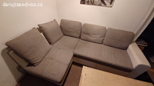 Daruji rozkládací gauč s úložným prostorem